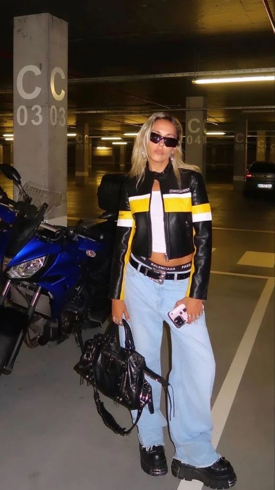 Look motomami con plataformas