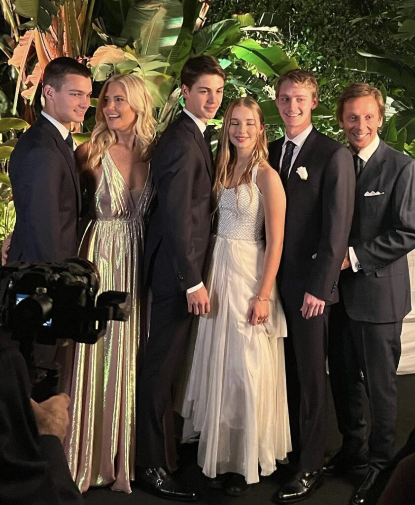 Los Mazza Gravier en familia. Foto: Instagram.