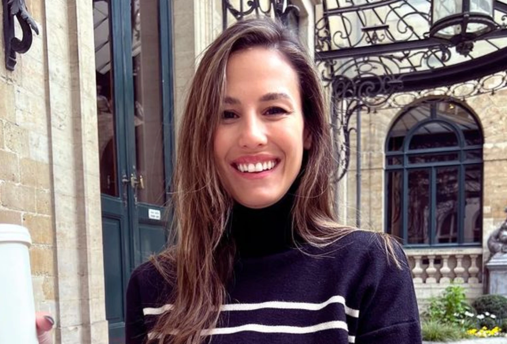 Luli Fernández lució sus mejores looks de otoño invierno en Bélgica