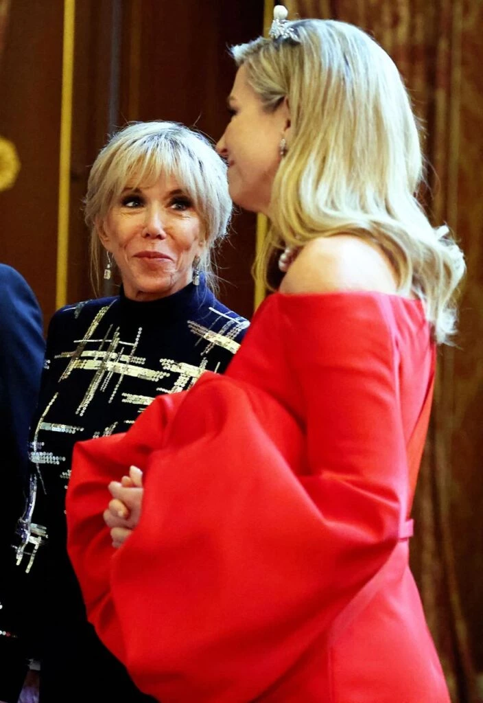 Máxima y Brigitte Macron