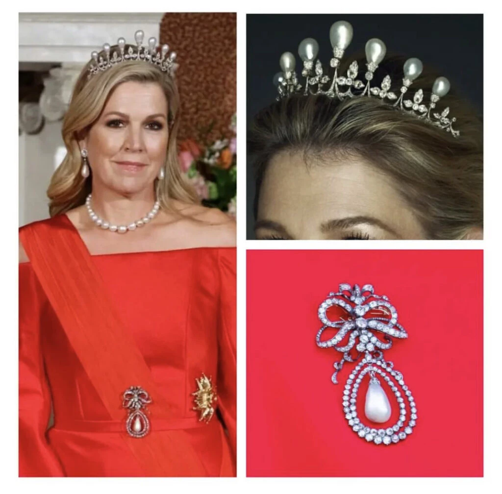 Máxima impactó con su look en Francia. Foto: Instagram.