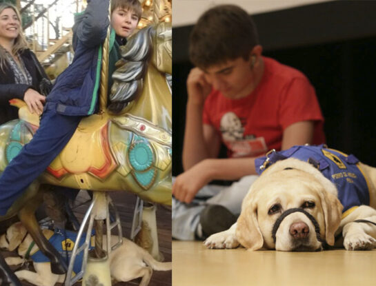 Día Mundial de Concientización sobre el Autismo: la historia de superación de Nico y su perra Volta