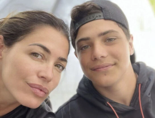 Así está Felipe Lábaque, el hijo mayor de Pamela David, que ya tiene 16 años