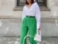 cómo llevar pantalón verde
