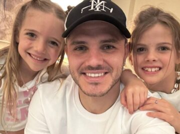 El video de Mauro Icardi con sus hijas