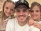 El video de Mauro Icardi con sus hijas