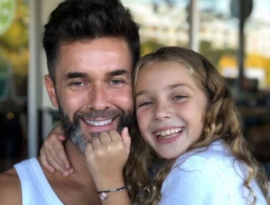 Mariano Martínez habló del amor de Olivia, su hija, por la actuación