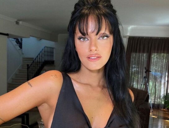 Oriana Sabatini estrenó cambio de look con un total black 