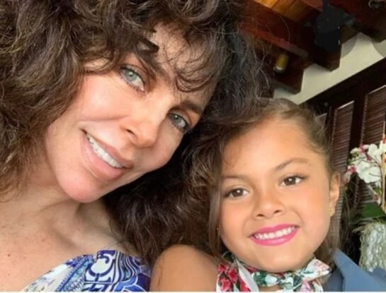 Así fue el reencuentro postergado de Verónica Castro y su nieta, la hija de Cristian Castro: hacía dos años que no se veían