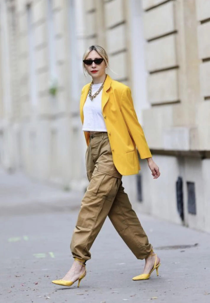 Pantalón cargo. Foto: Pinterest.