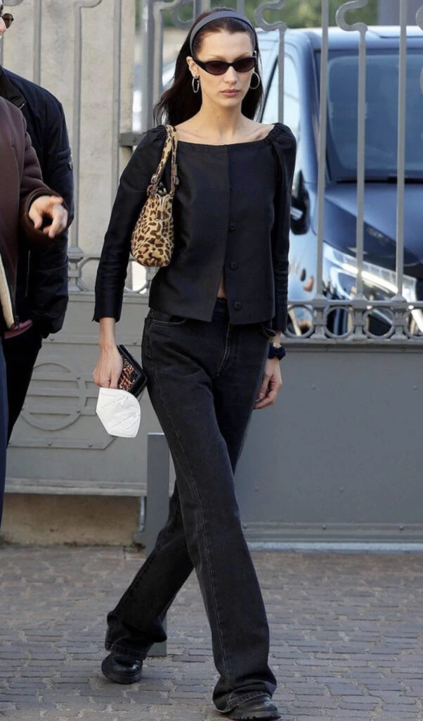 Pantalones puddle. Foto: Pinterest.