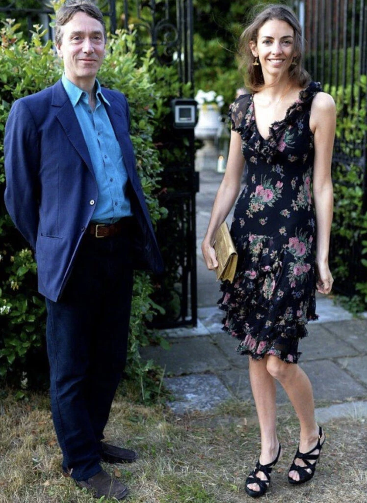 Rose y su marido, de quien estaria separada. Foto: Pinterest.