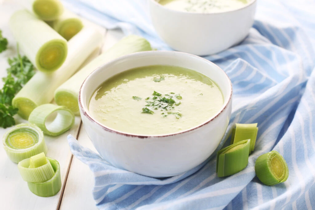 Sopa Crema de puerros