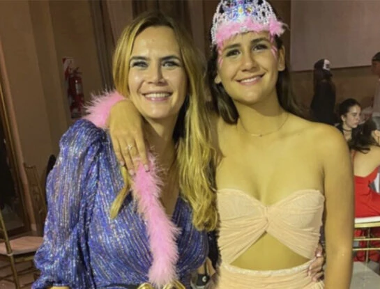 Los 3 looks super fashionistas de Uma, la hija de Amalia Granata, para su fiesta de 15