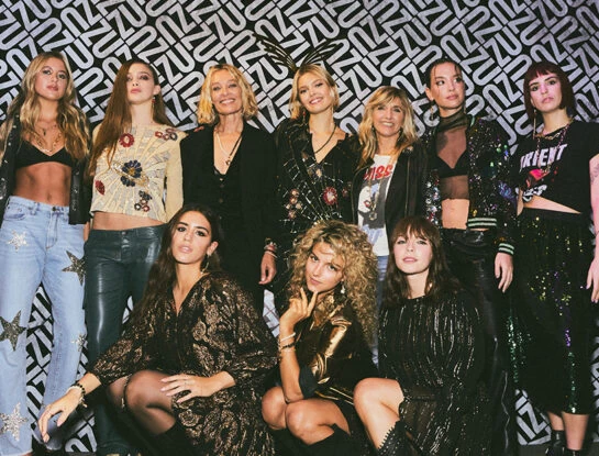 Vidriera: los mejores looks boho chic sub-30 en la presentación de una nueva colección cápsula