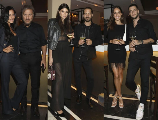 Vidriera: de Benjamín Alfonso con su novia a la tiktoker Samantha Trottier y Claudio Cerini, los looks en un evento de Buenos Aires