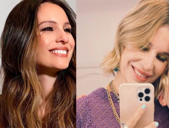 Vidriera: de Pampita a Dolores Barreiro, las famosas se lookearon de violeta y lila para un evento especial