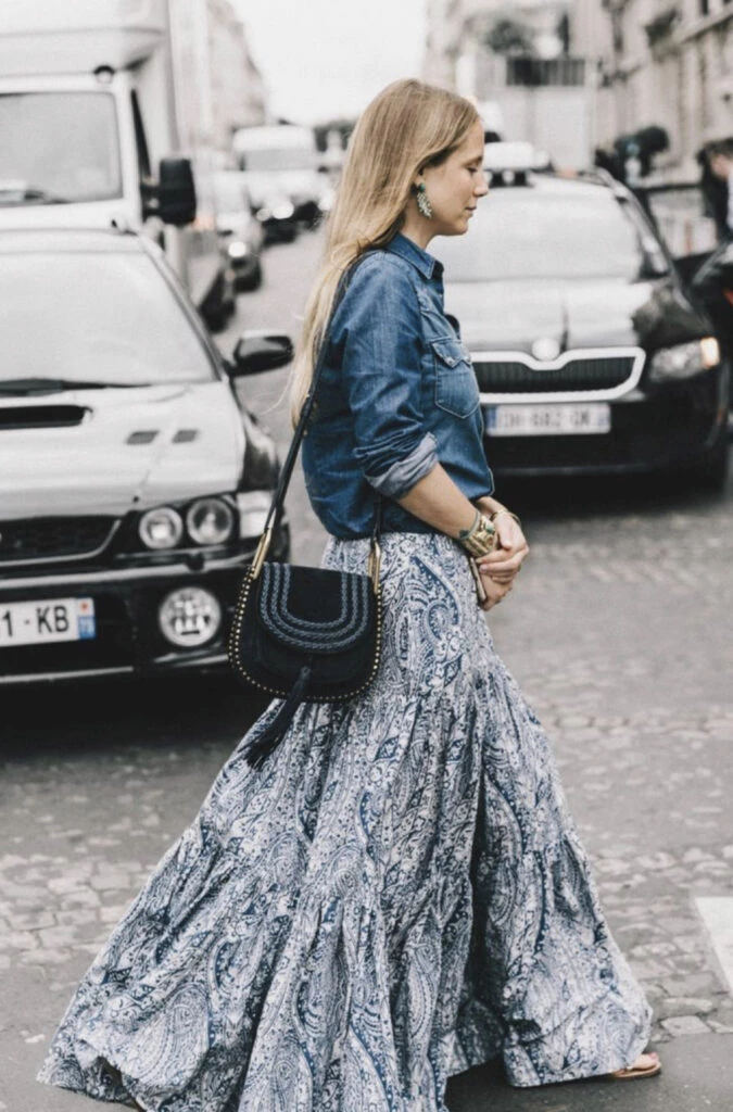 Vestidos boho. Foto: Pinterest.