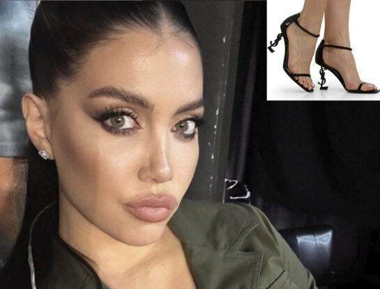 Wanda Nara luce las sandalias más glamorosas (y sabe cómo combinarlas)