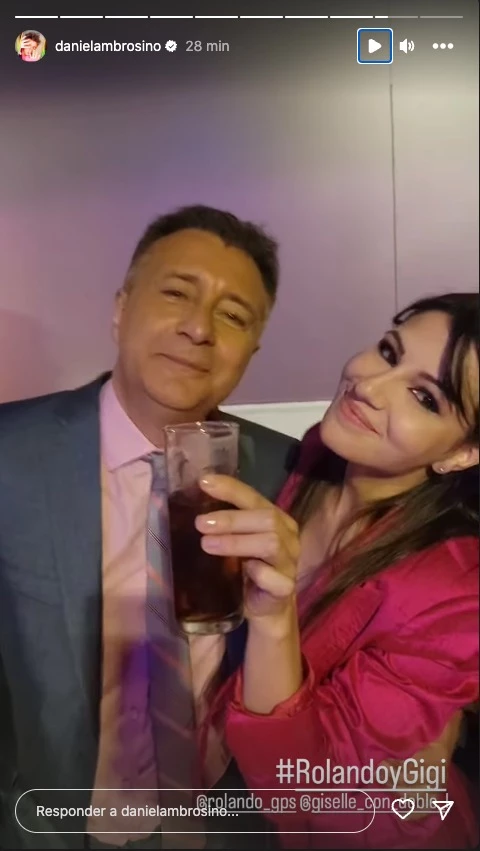 Rolando Graña y Giselle Kruger