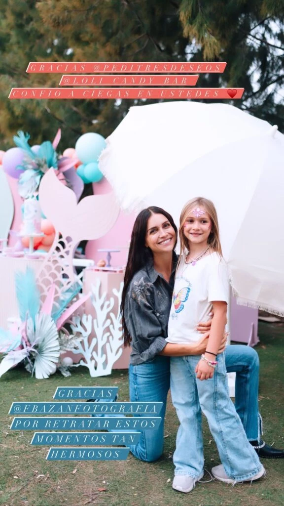 Zaira Nara y Jakob Von Plessen se mostraron juntos por primera vez en el cumpleaños de Malaika 5