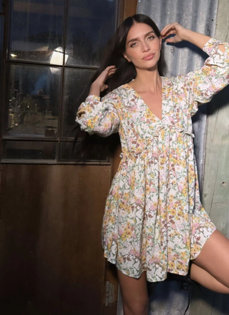 Zaira Nara y su look romántico. Foto: Instagram.