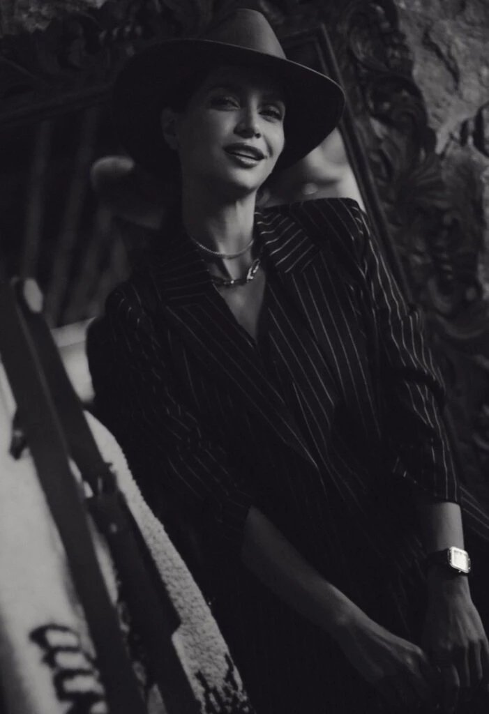 Zaira Nara y su traje sastrero