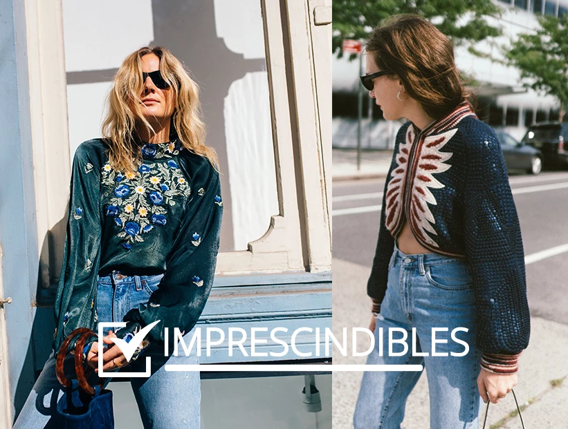 blusa boho otoño invierno 2023