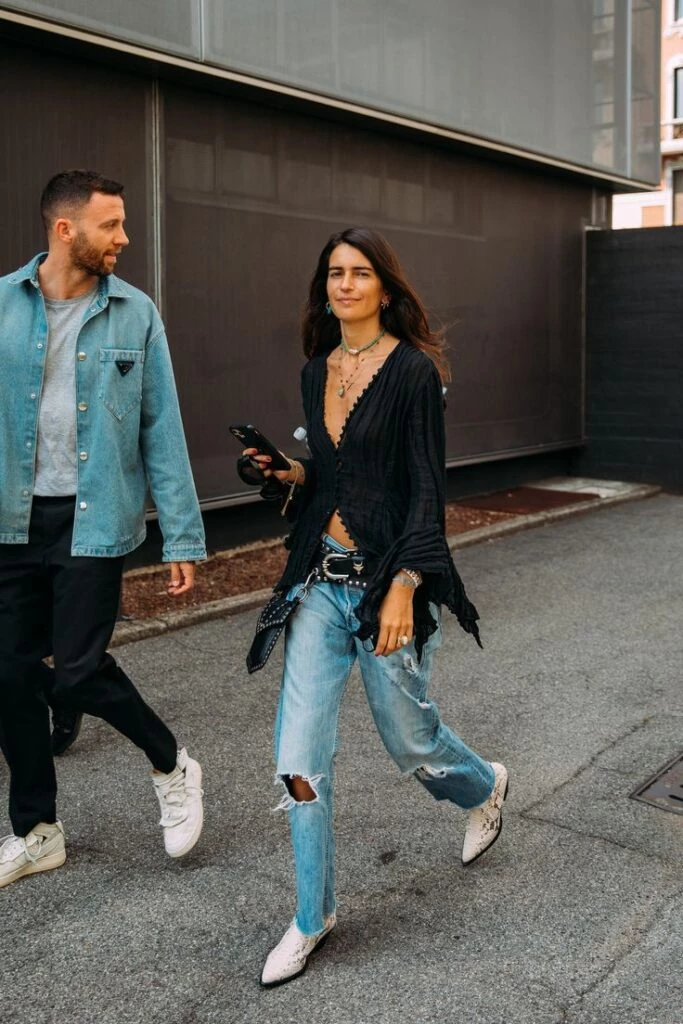 blusa boho otoño invierno 2023