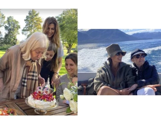 Juliana Awada saludó a su mamá Elsa "Pomi" Baker por su cumpleaños