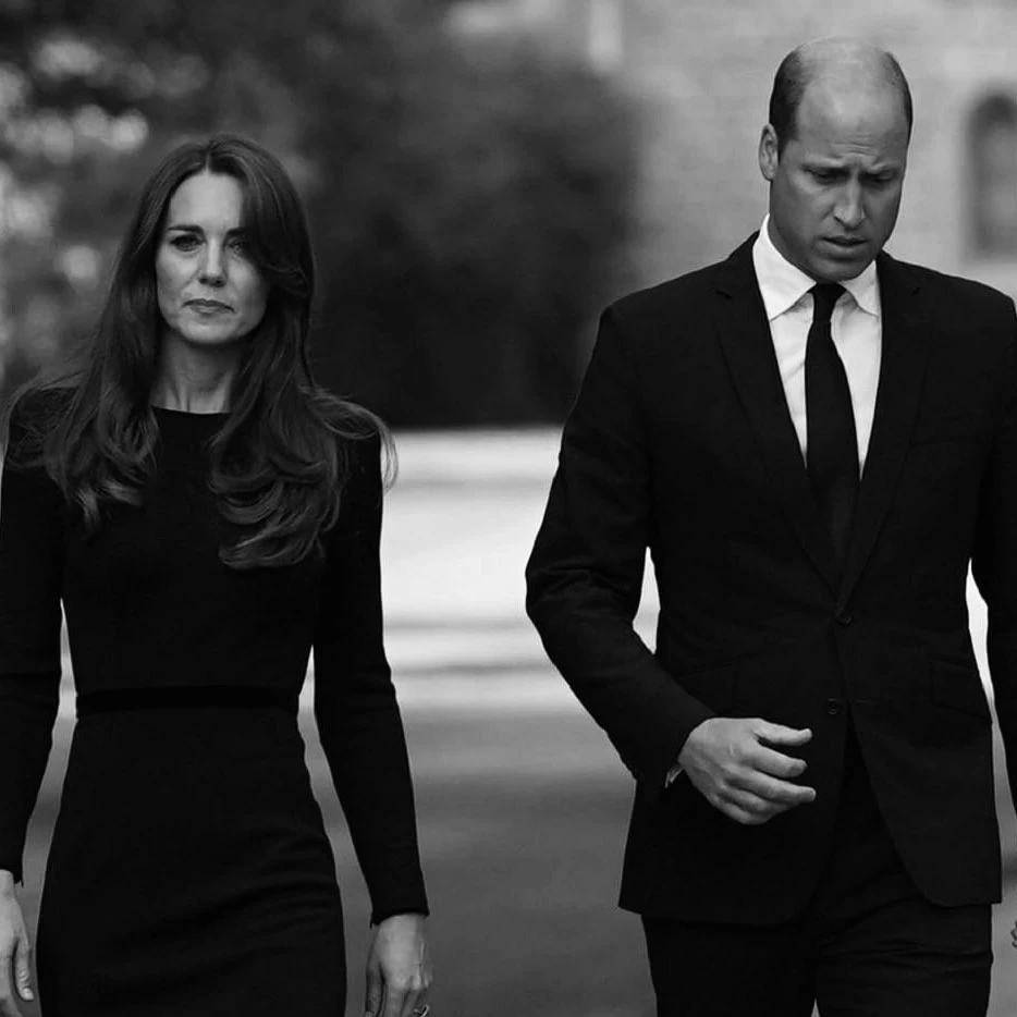 Kate Middleton paseo tras funeral de la reina Isabel