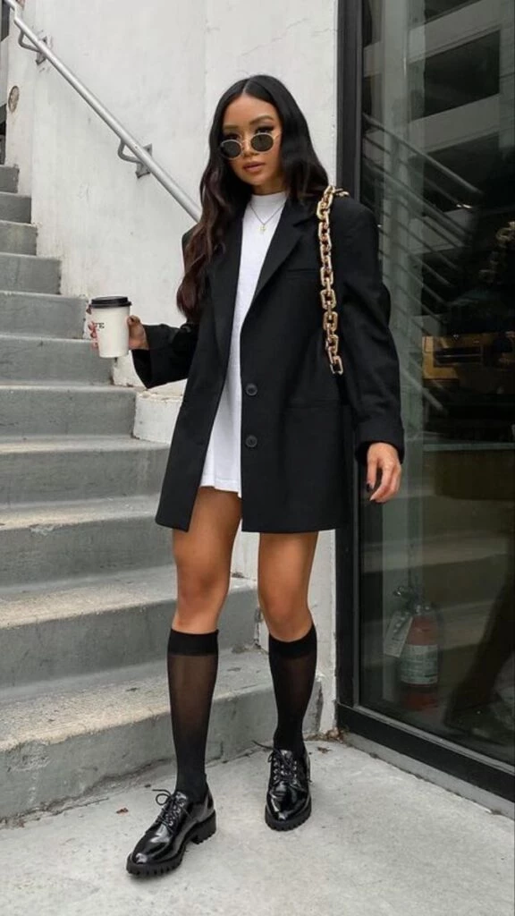 looks con medias otoño 2023