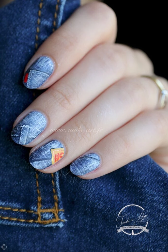uñas full denim