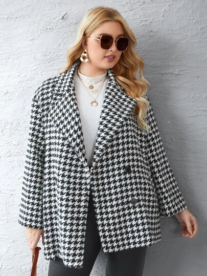 pied de poule looks otoño 2023