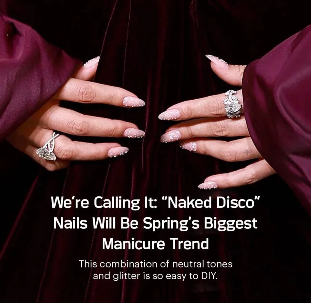 Naked disco, tendencia en uñas