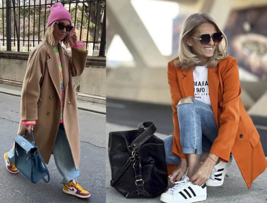 Looks en tonos neutros con un toque de color para marcar la diferencia