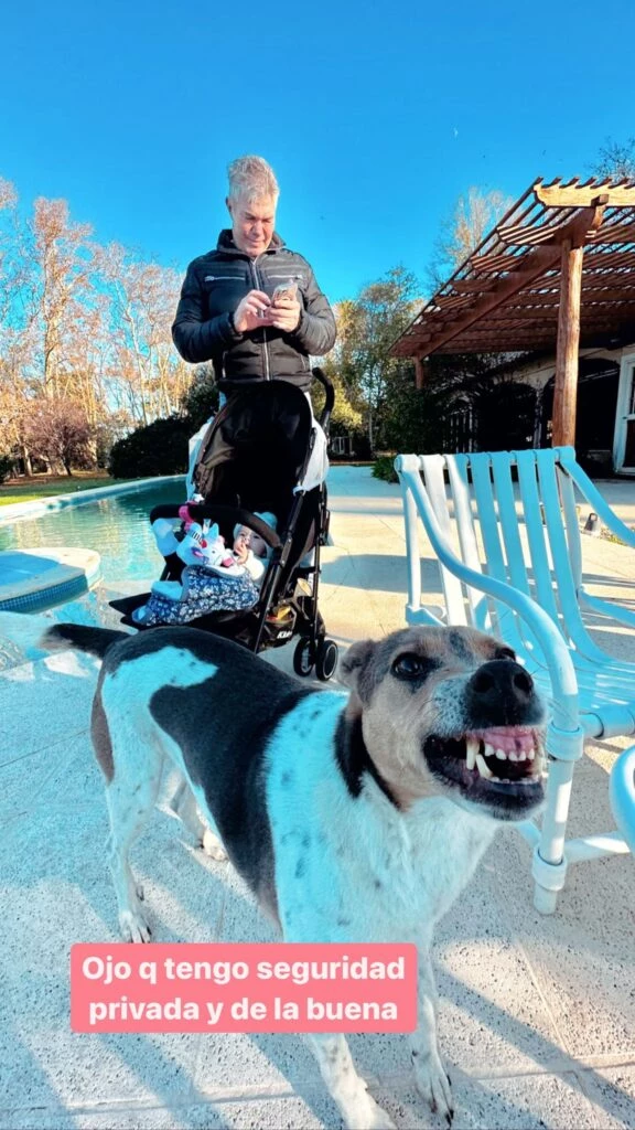 Fernando Burlando con Sarah