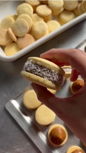 Alfajores de maicena