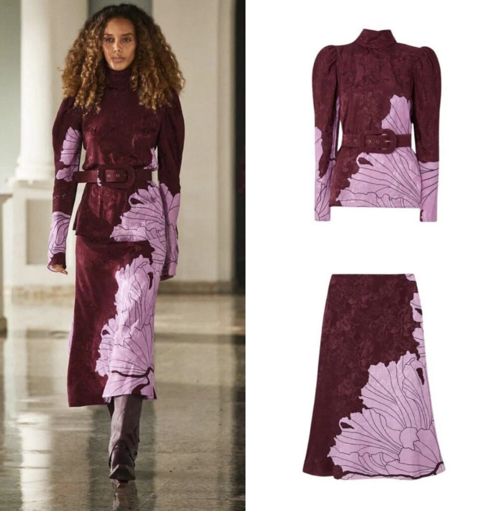 Así es el look barbiecore chic de Rania de Jordania. Foto: Instagram.