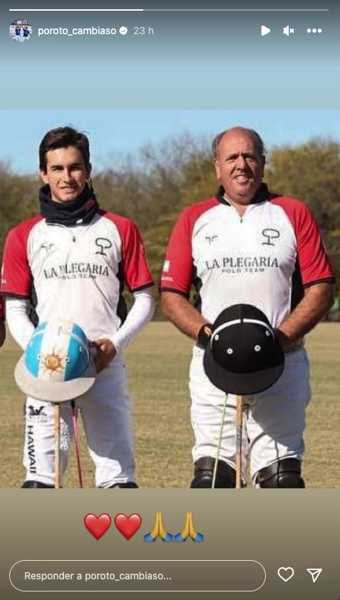 Poroto Cambiaso y Rafael Pando