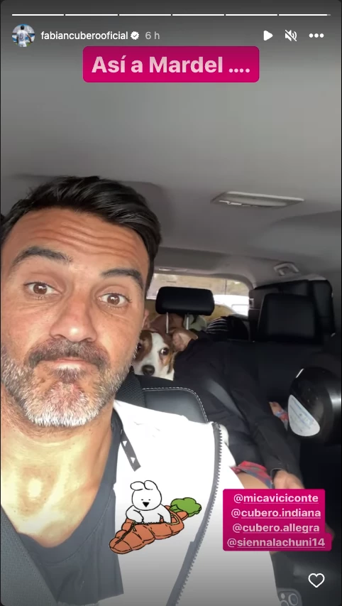 Los Cubero rumbo a Mar del Plata