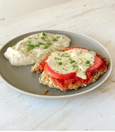 Berenjenas napo con puré