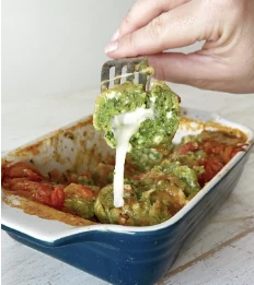 Malfati de espinacas