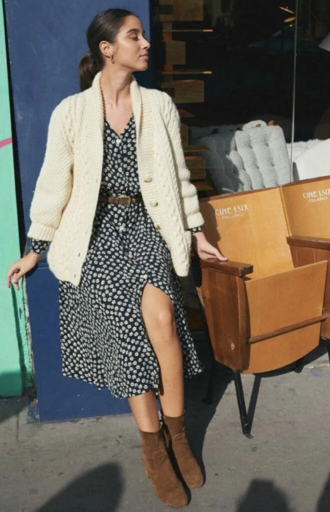 Cárdigan, el nuevo must have del otoño. Foto: Pinterest.