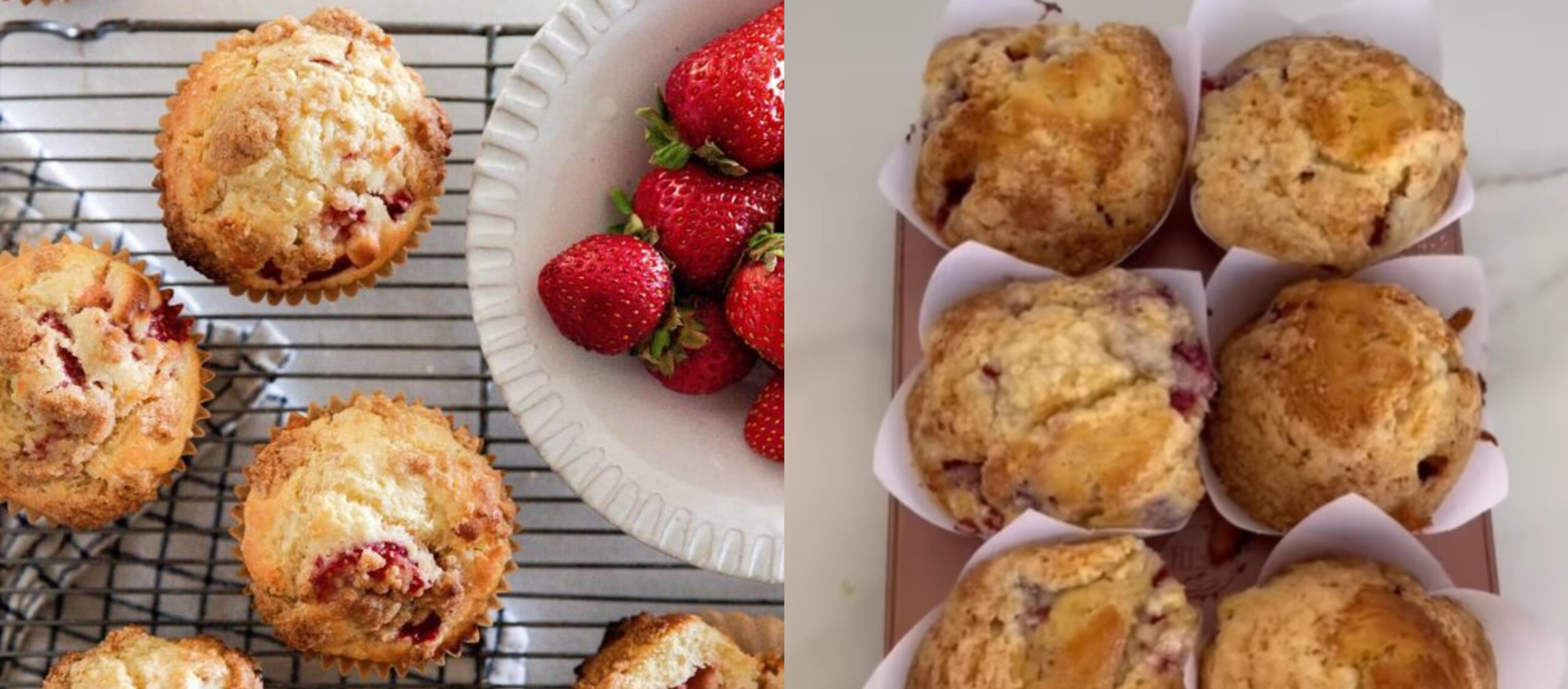 Cómo hacer muffins de frutilla (húmedos y ricos) Revista Para Ti