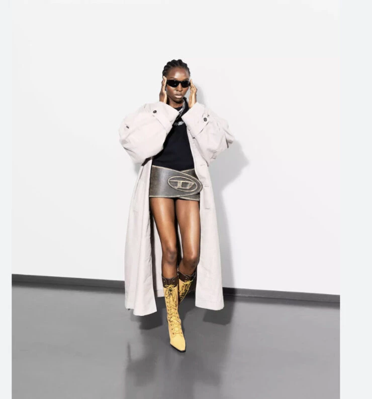 Diesel created the trendiest skirt of the season