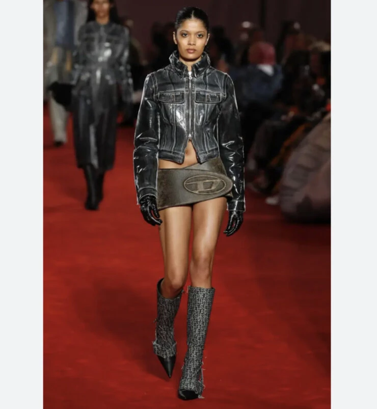Diesel created the trendiest skirt of the season.  Photo: Instagram.