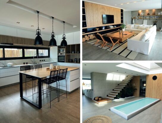 Imperdible: una casa con estilo de vanguardia chic y vista al lago