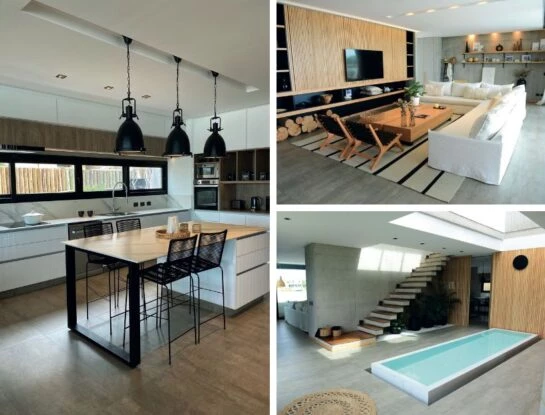 Imperdible: una casa con estilo de vanguardia chic y vista al lago