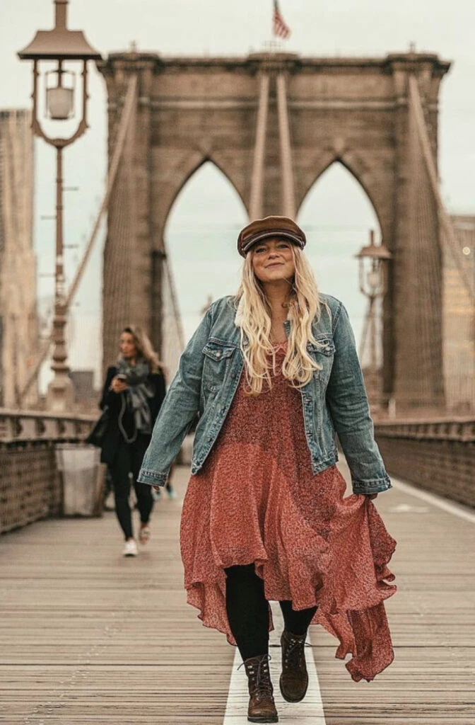 El boho será furor este otoño 2023. Foto: Pinterest.